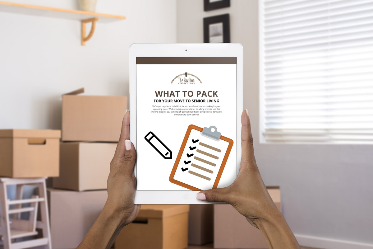 What to Pack for Your Move to Senior Living